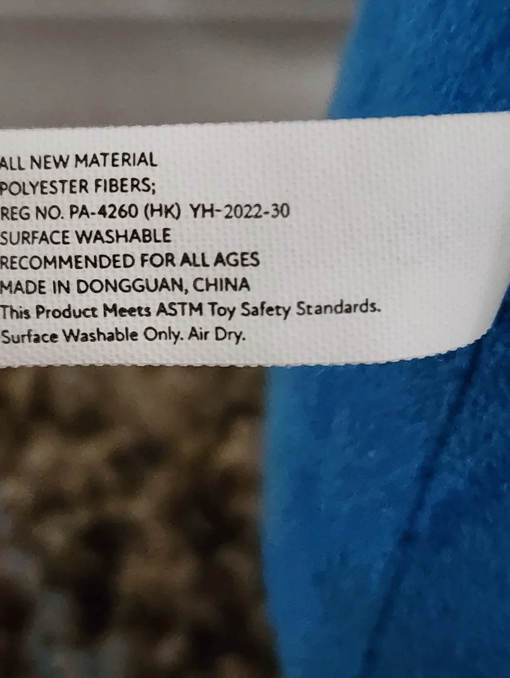 Unspeakable Minecraft Skin Style Blue Plush Toy Warren James